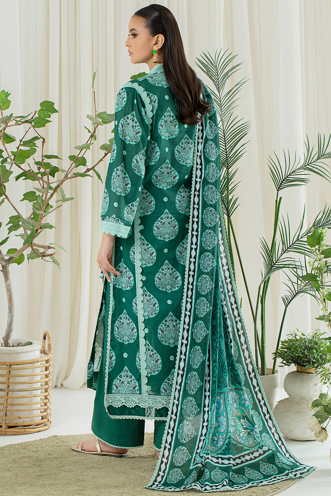2 Piece - Digital Printed Lawn Suit