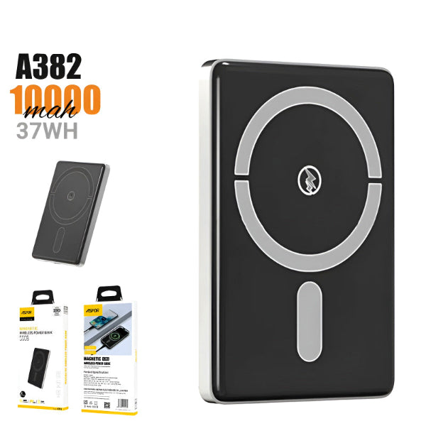 Wireless Charging 10000mAh Power Bank Max 15W