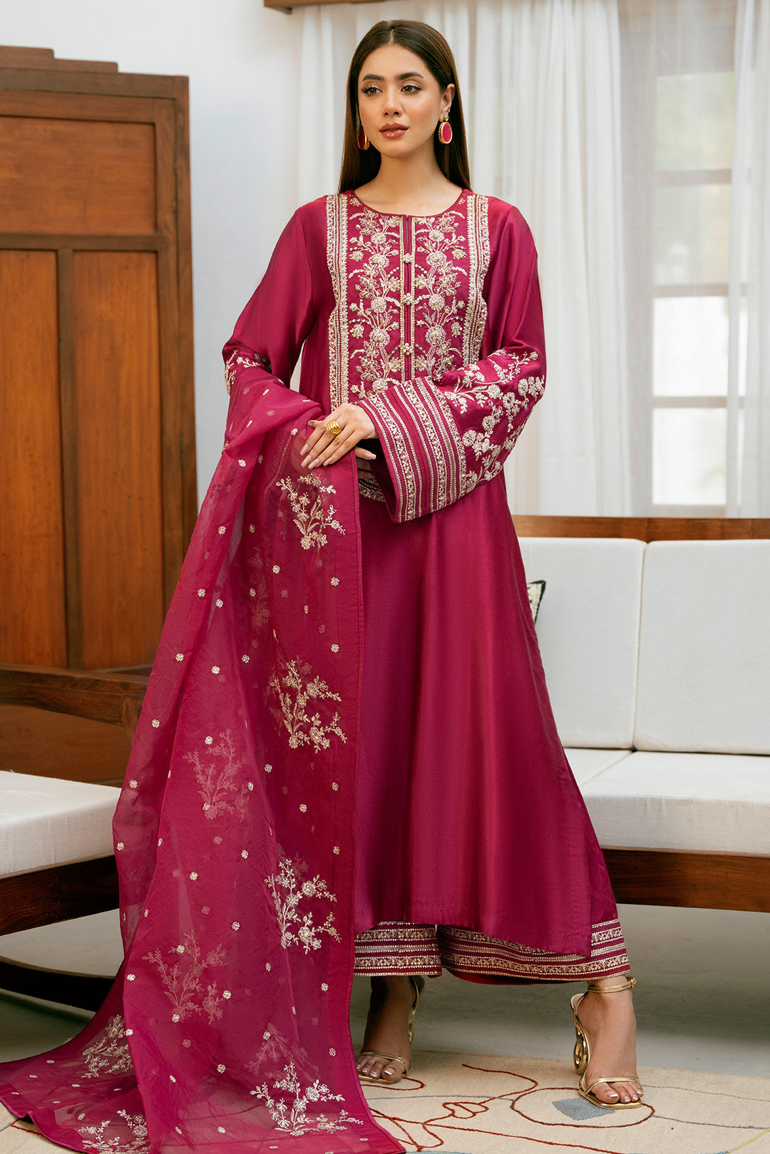 3 Piece - Premium Silk Suit