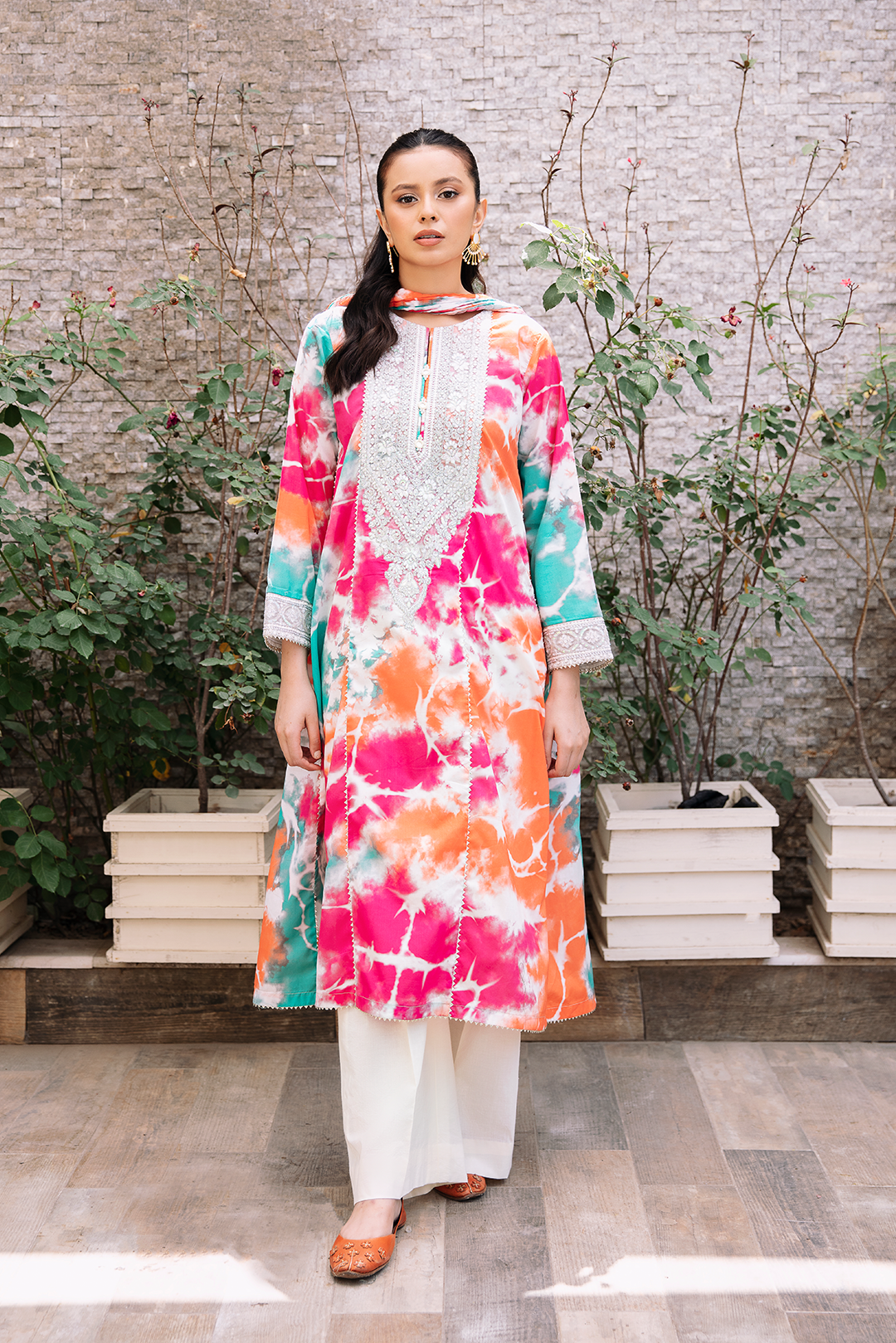 2 Piece - Embroidered Lawn Suit