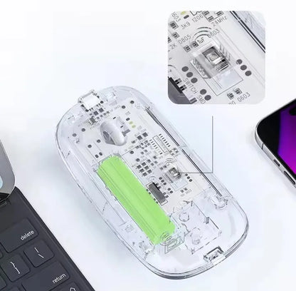 Transparent wireless mouse