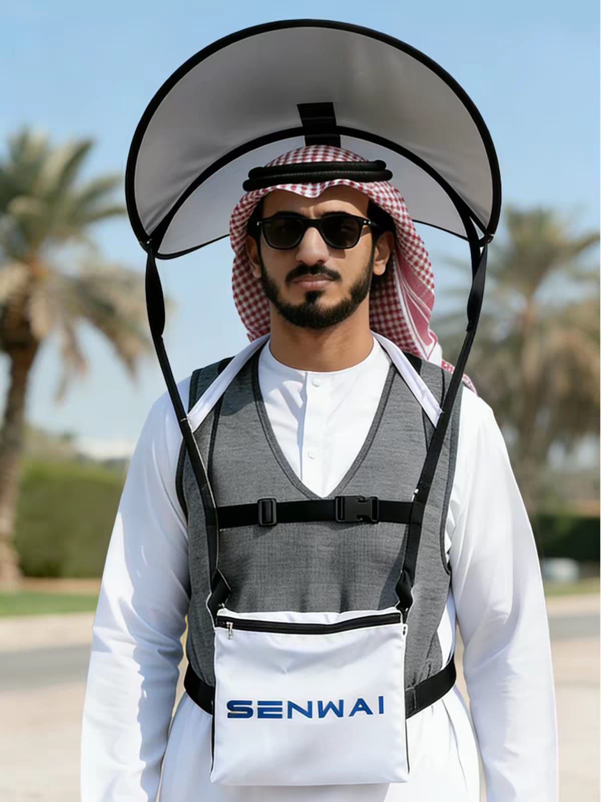 Wearable Sun Shade Hat