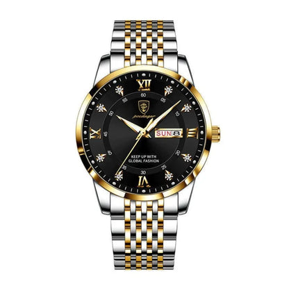 Men Watch Waterproof Luminous Calendar Quartz