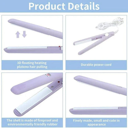 Mini Portable Hair Straightener For Women